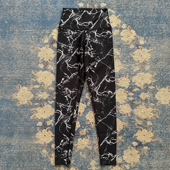 Soul Cycle Marble Milestone Two Tone Legging XS - Picture 4 of 5